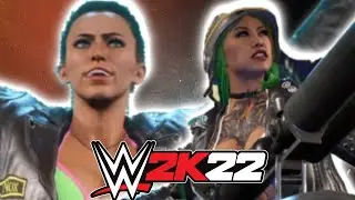 Tegan Nox Vs Shotzi | WWE 2K22 Match | WWE 2K22 Gameplay