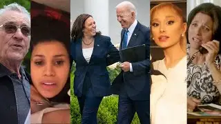 Celebs React To Biden Endorsing Kamala For U.S. President