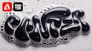 How to Generate Liquid Foamy Text in Adobe Firefly