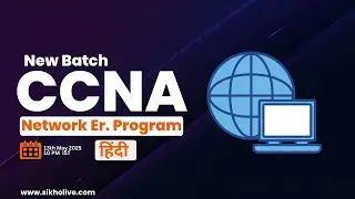 CCNA + CCNP + Network Security | Live Hindi Batch | Full Networking Course for Beginners!