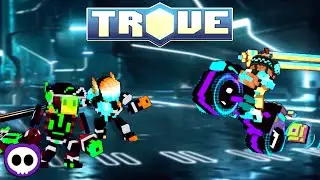 EPIC NEON NINJA DJ! - Trove Mod Preview & Highlight