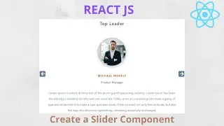 Build a Slider Component in React JS