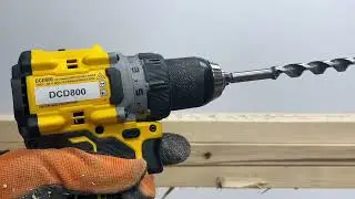 Dewalt DCD800 Drilling Speed Test Results