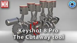 Brand NEW Keyshot 8 PRO : The Cutaway tool