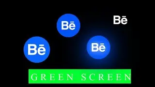 Behance Animated Icon - Green Screen Video - Stock Video Footage - No Copyright Animated Videos