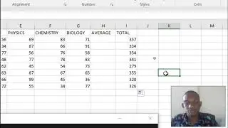 INTRODUCTION TO MS. EXCEL - THE ESSENTIALS (PART 3) INSERTING MULTIPLE AVERAGES AND USING BORDERS