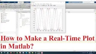 How to Make a Real Time Plot in Matlab?