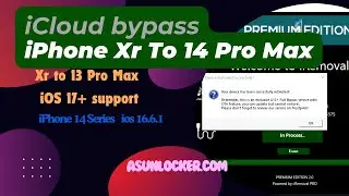 iCloud Bypass iPhone Xr to  14 pro max - No need jailbreak -icloud Bypass Tutorial