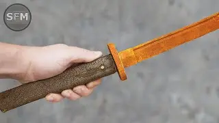 Restoration Old Rusty Japanese KATANA Sword