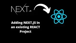 Adding Next.js to an existing React App.