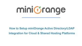 How to enable LDAP Authentication with the miniOrange LDAP Cloud Plugin