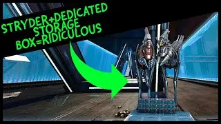 DEDICATED STORAGE+STRYDER=RIDICULOUS RESOURCE RUNS