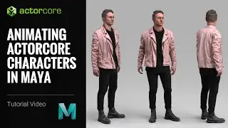 Apply Rigged Characters & Mocap Animations from ActorCore 3D Store in Maya | ActorCore Tutorial