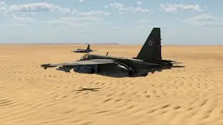 two Su-25 