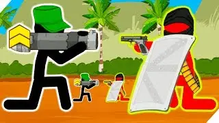 ВОЙНА СТИКМЕНОВ - Stickman Army : Team Battle # 4