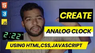 🚀 HTML CSS And JavaScript Project | Design and Code an Elegant Analog Clock