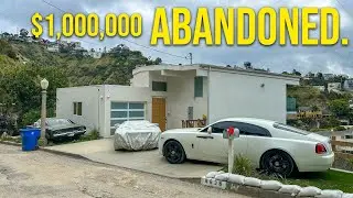 Abandoned $1,000,000 Car Collection In The Hollywood Hills...