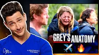 Doctor Reacts To Grey’s Anatomy Plane Crash Episode