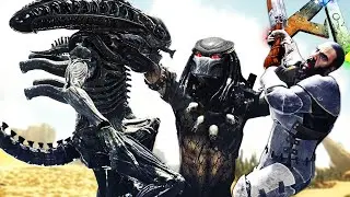 Ark Fjordur but ALIEN vs PREDATOR