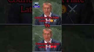Countries That Hate Vs Love Latvia 🇱🇻 
