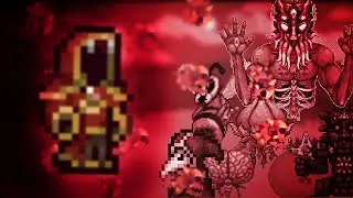 Terraria Supreme Calamitas vs Most Vanilla Bosses ll Smash Bros Mod