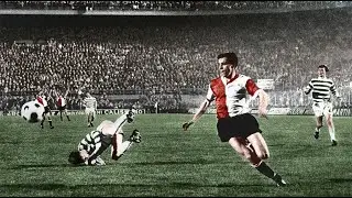 Europa Cup I final 1970 Feyenoord - Celtic | AI colourized 60 fps |