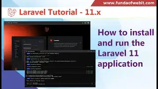 Laravel 11 Tutorial : How to install and run the Laravel 11 application using composer