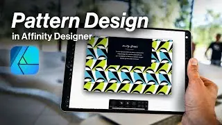 Create Seamless Patterns in Affinity Designer on iPad.