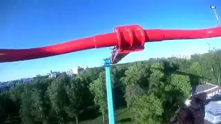 Very extreme attraction "Booster" // Экстремальный аттракцион "Бустер" от первого лица