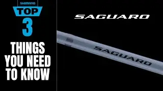 Shimano Saguaro B Spinning and Conventional Rods | Top 3 Features