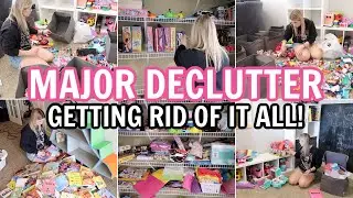 DECLUTTERING & ORGANIZING | THROWING EVERYTHING OUT IN 2024 | Whole House Declutter