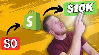 how to scale your shopify store to $10k/m if ur broke lol