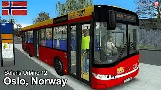 🇳🇴 Oslo, Norway -  Project Line 87 BETA ! | OMSI 2 | Solaris Urbino 12
