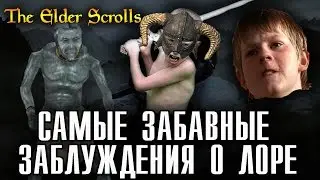 Самые забавные ЗАБЛУЖДЕНИЯ игроков о лоре The Elder Scrolls [AshKing]