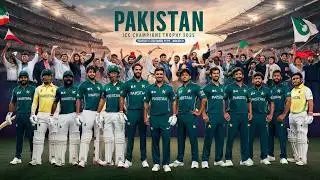 ICC Champions Trophy 2025 Pakistan Squad | Pakistan squad for ICC Champions Trophy 2025