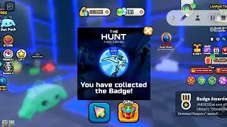 Event the hunt pull a sword how to get badge