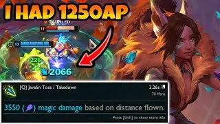 NIDALEE has 240% AP RATIO on SPEAR in ARENA?! (You can ONE-SHOT with ONLY SPEAR)