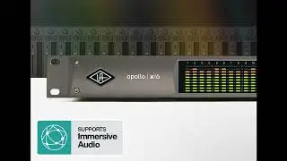 Universal Audio releases Immersive Audio Support for Apollo x16 Interfaces