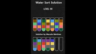 Water Sort Puzzle level 191 | Gameplay Mobile Games