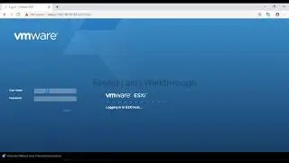 Vmware - How to Install and configure VMware Esxi on VMware Workstation