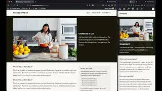 Appetite theme: Step 10 - Create Contact page