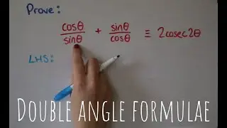 Trigonometry Double Angle Formulae