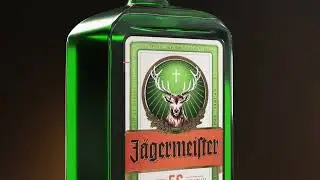 Jaegermeister 3D motion design, conceptual animation.