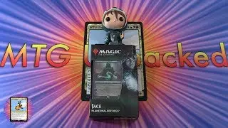 War of the Spark Jace Planeswalker Deck unboxing - MYTHIC PULL!