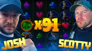 SLOT BATTLE SPECIAL! Josh Vs Scotty! Feat NEW ONLINE SLOTS 2024!!