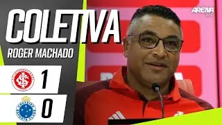 COLETIVA ROGER MACHADO | AO VIVO | Internacional 1 x 0 Cruzeiro - Brasileirão 2024