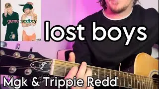 lost boys - MGK & Trippie Redd Guitar lesson + Tutorial