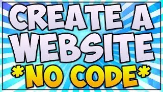 How to CREATE a Website! 🤯 Twitch/YouTube CREATORS (No Coding)