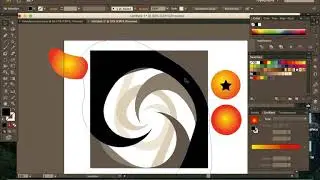 gradient tool for abstract art