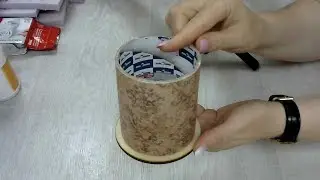 Вакула Галина. Заготовка из бобин от скотча часть 2